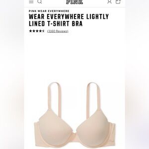 WEAR EVERYWHERE LIGHTLY LINED TSHIRT BRA